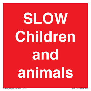 SLOW Children and animals